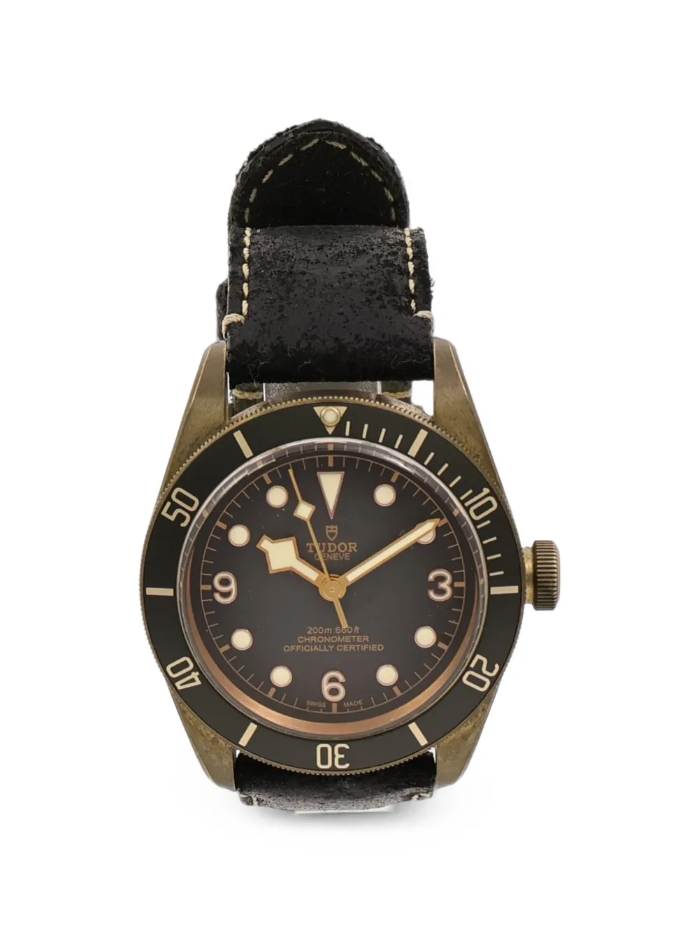 TUDOR Black Bay Bronze 43mm watch - Nero