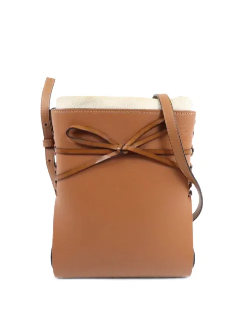 Loewe Pre-Owned bolso de hombro Ikebana con lazo