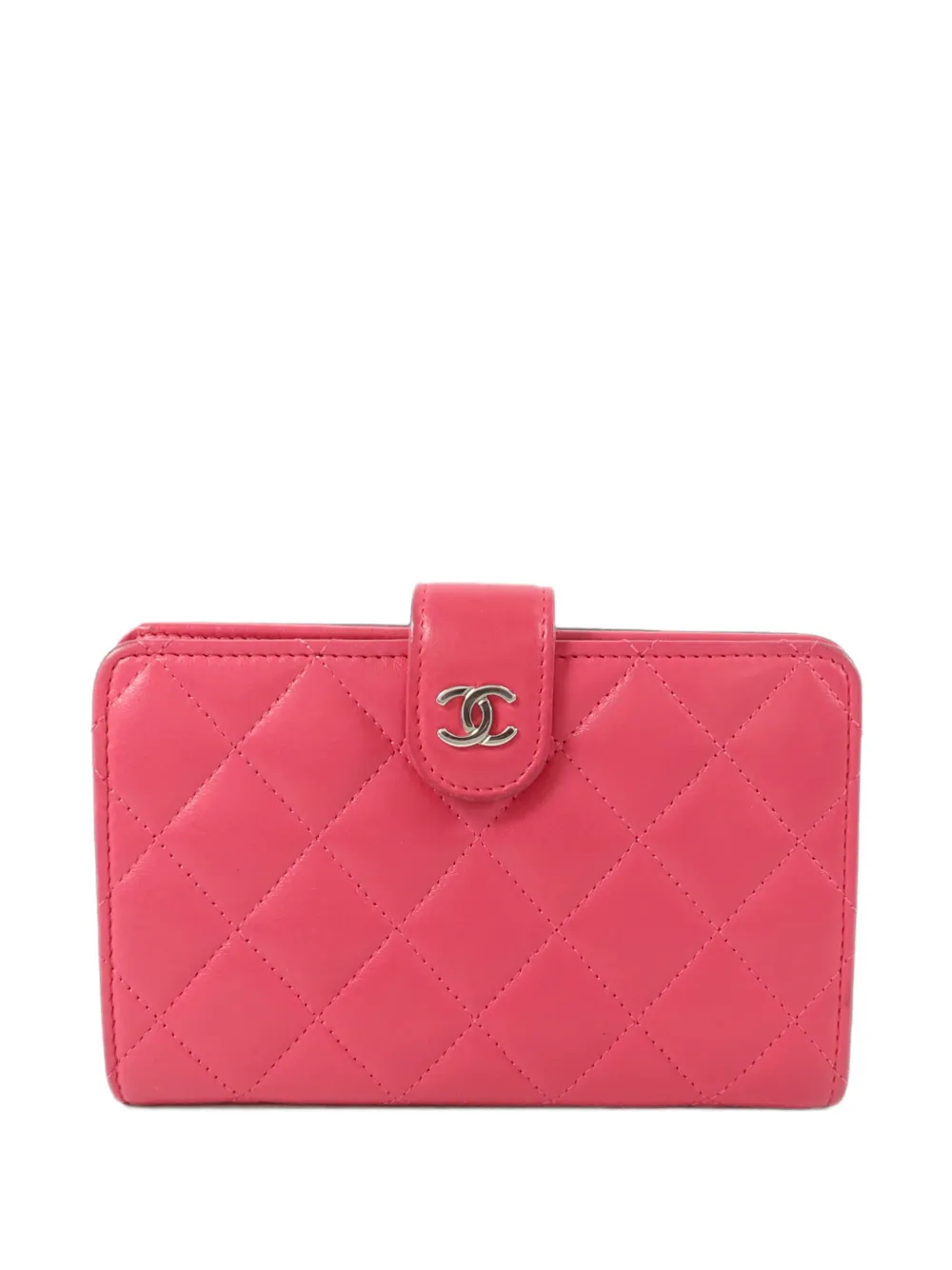 CHANEL Pre-Owned CC bifold wallet - Rosa