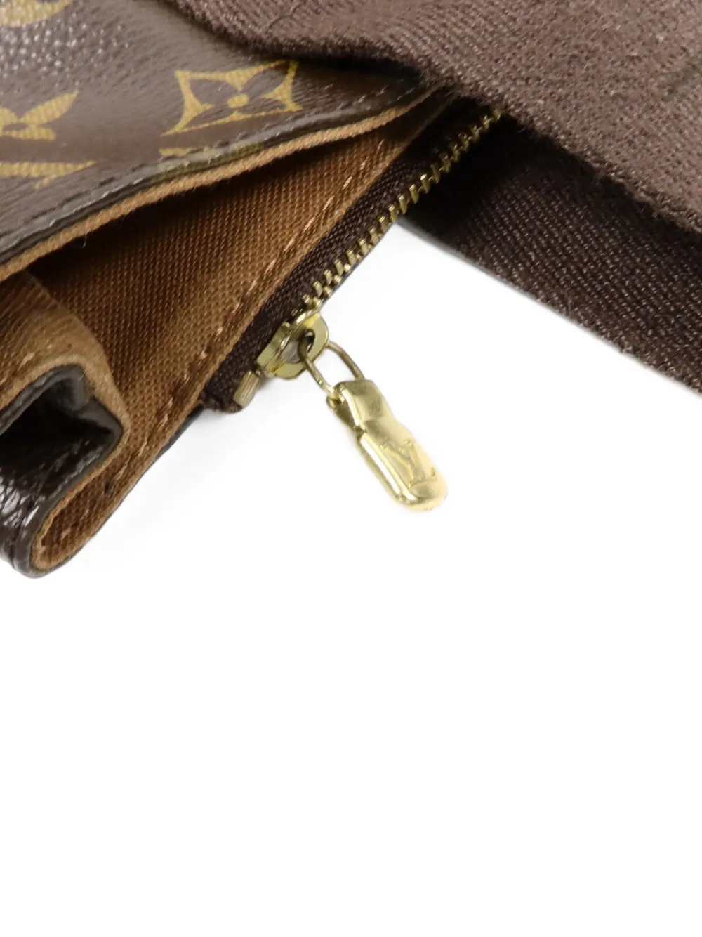Louis Vuitton Pre-Owned Cabas Beaubourg shopper met monogram Bruin
