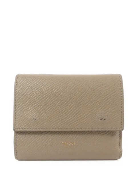 Celine Pre-Owned tri-fold leather wallet