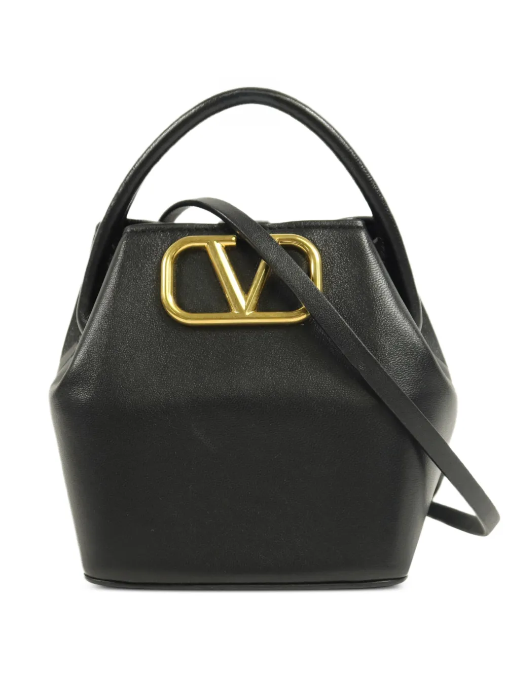 Valentino Garavani Pre-Owned Mini VLogo Tote Bag - Schwarz