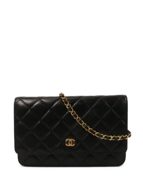 CHANEL Pre-Owned WOC Wallet on Chain quilted leather shoulder bag