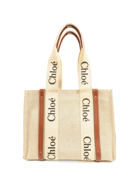 Chloé Vintage Woody tote bag