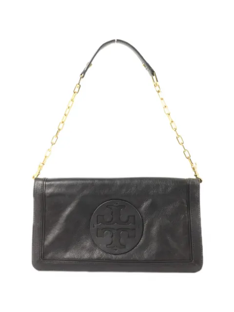 Tory Burch sac porté épaule à plaque logo