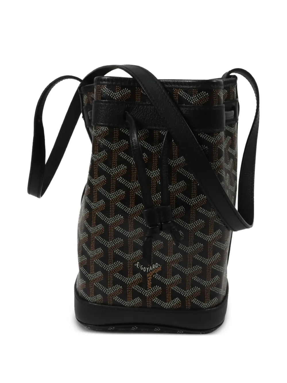 Goyard Pre-Owned sac seau Petit Flot PM - Noir Goyard Pre-Owned sac seau Petit Flot PM - Noir