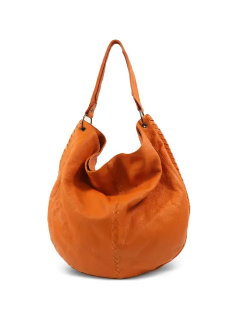 Bottega Veneta Pre-Owned bolsa de hombro con ribete Intrecciato