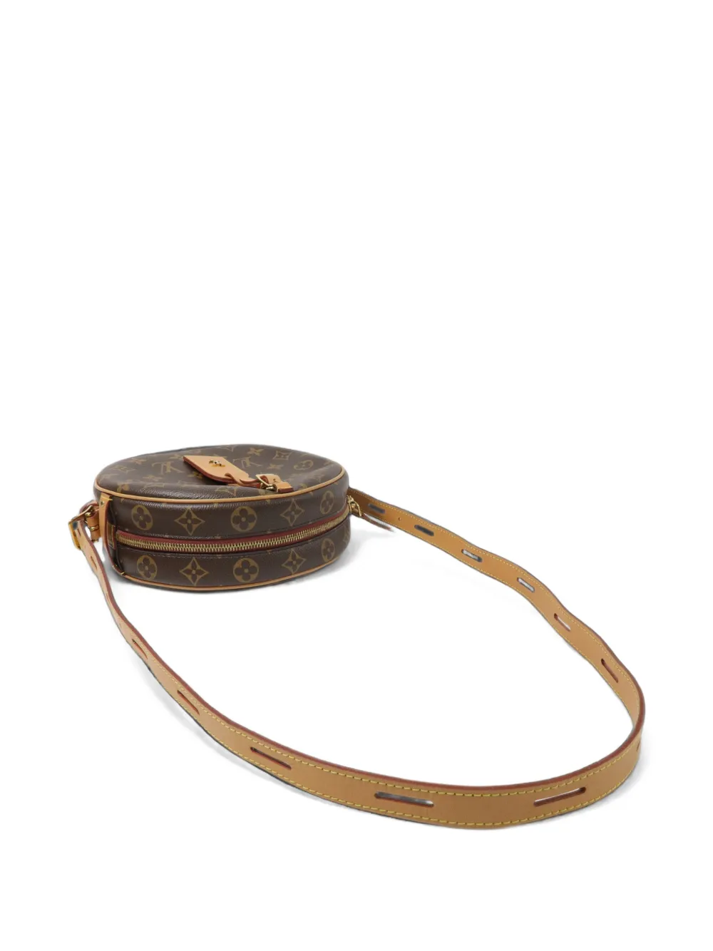 Louis Vuitton Pre-Owned Boite Chapeau Souple schoudertas met monogram Bruin