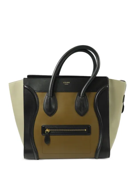 Celine Pre-Owned lille Luggage tote i læder