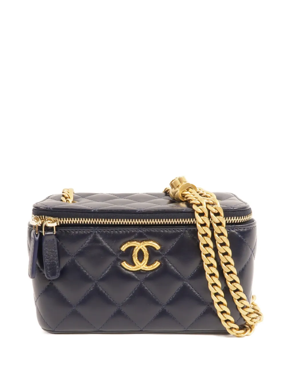 CHANEL Pre-Owned CC Vanity Case shoulder bag - Blu