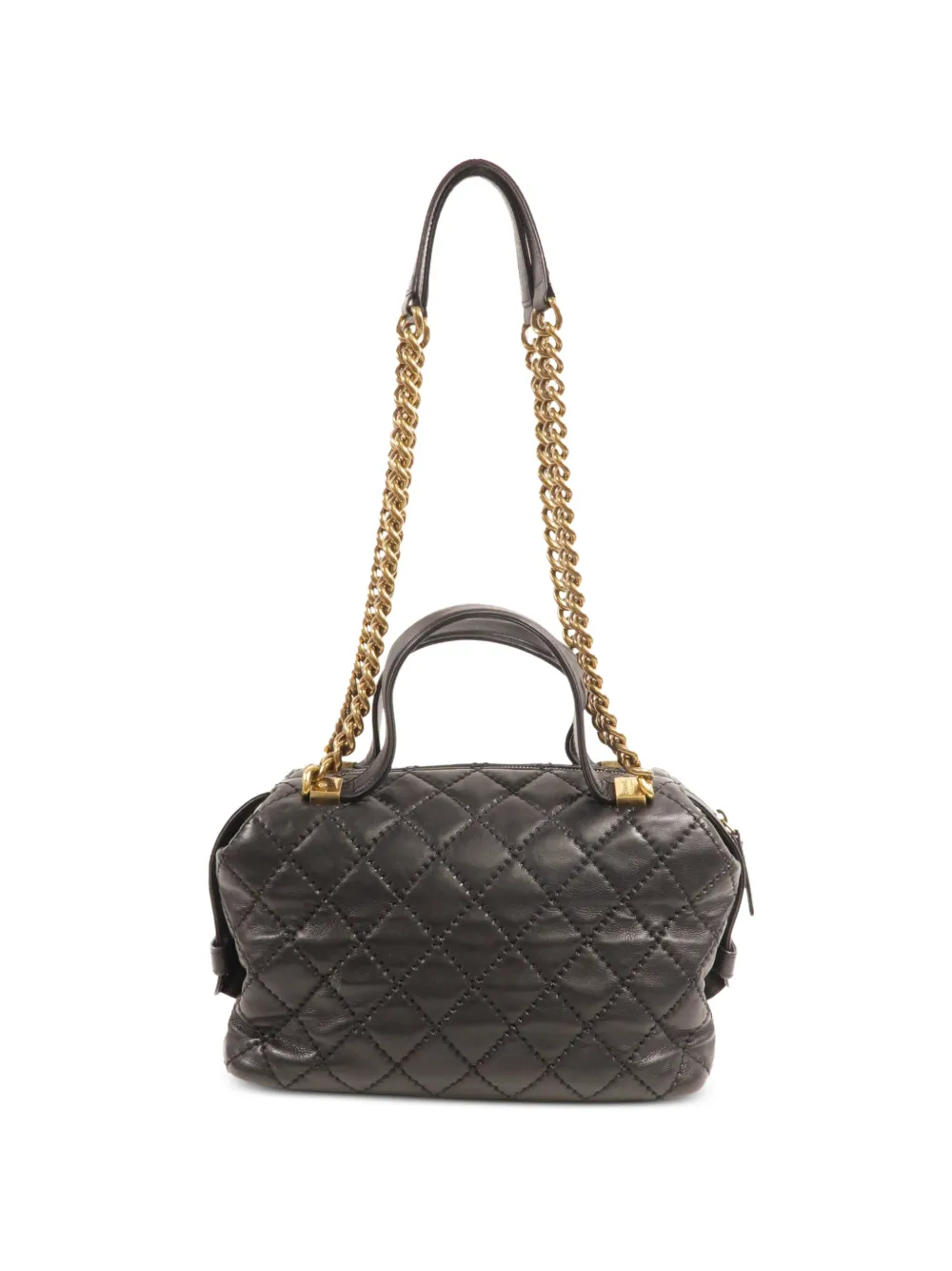 CHANEL Pre-Owned CC diamond-quilted shoulder bag - Nero