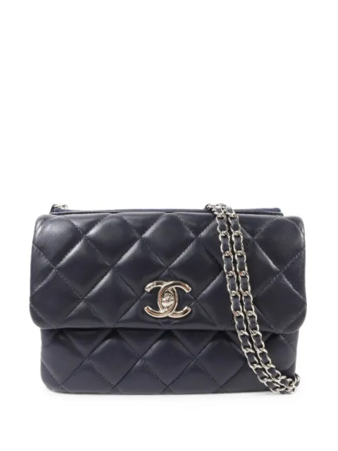 CHANEL Pre-Owned CC turn-lock quilted shoulder bag