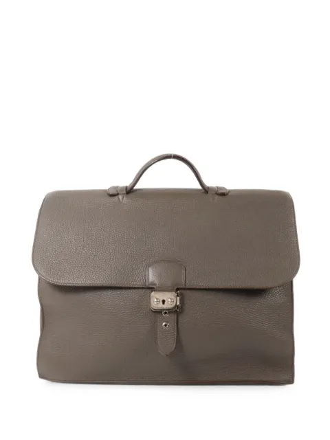 Hermès Pre-Owned 2011 38 Sac à Dépêches Togo briefcase