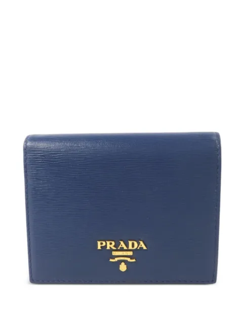 Prada Pre-Owned Vitello Move bifold wallet