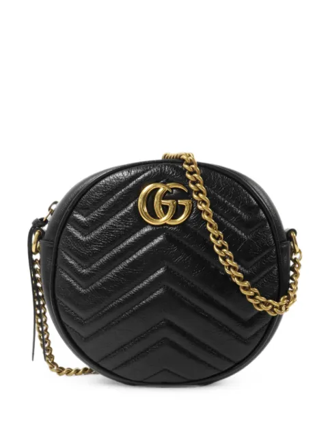 Gucci Pre-Owned GG Marmont round shoulder bag
