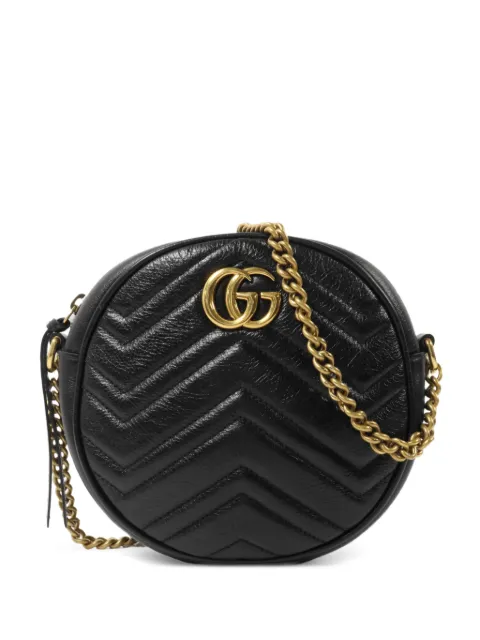 Gucci Pre-Owned GG Marmont round shoulder bag