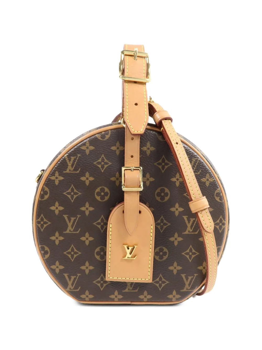 Louis Vuitton Pre-Owned petit cabas Boîte Chapeau Monogram en toile - Marron