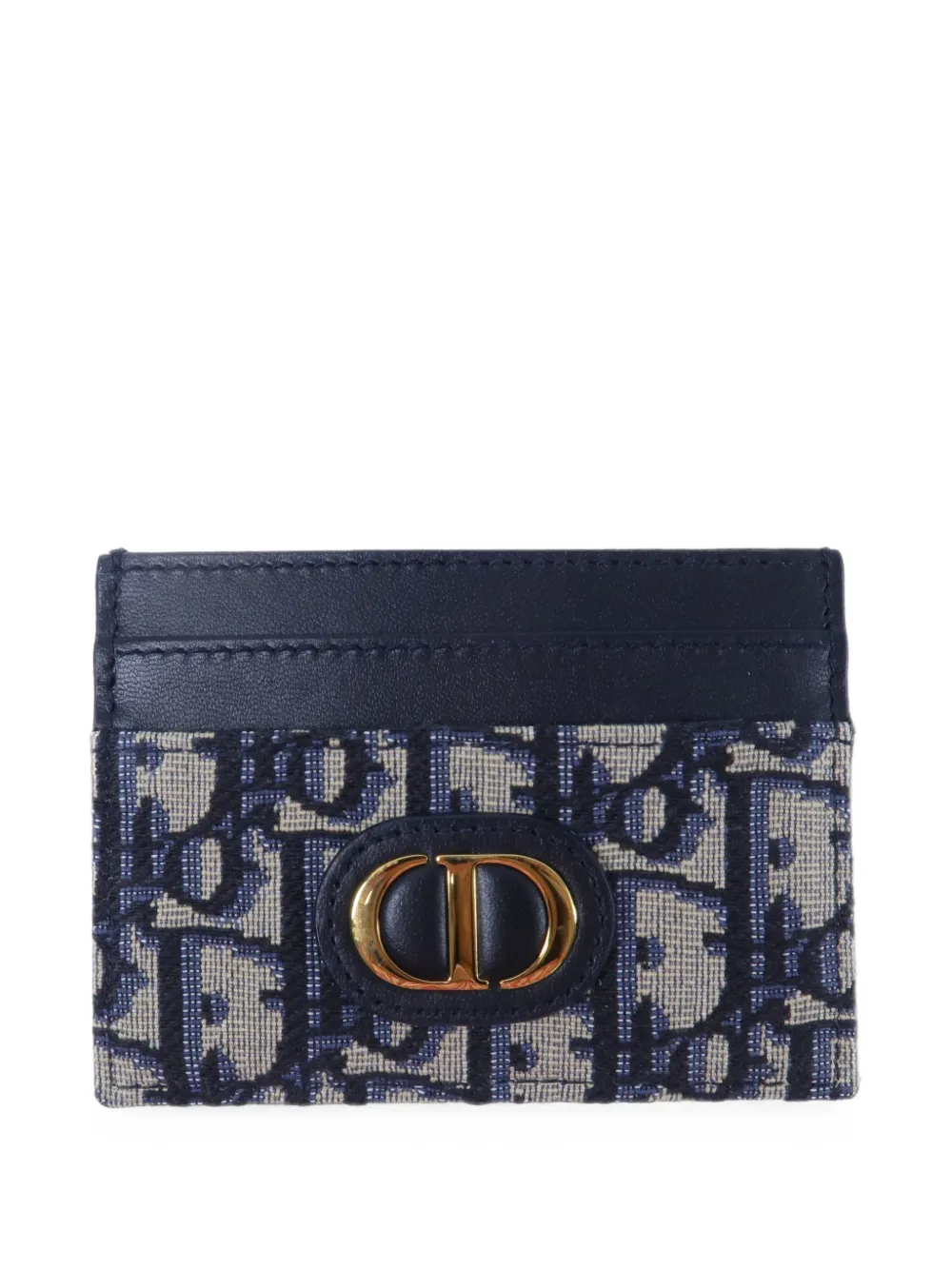 Christian Dior Pre-Owned 30 Oblique Montaigne Freedia Kartenetui - Blau