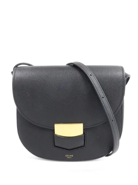 Celine Pre-Owned Trotteur leather shoulder bag
