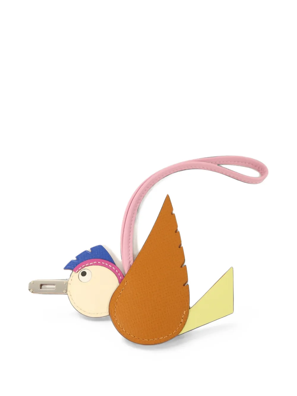 Hermès Pre-Owned 2023 Birdy bag charm - Arancione