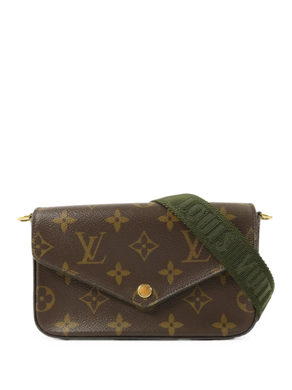 Louis Vuitton Pre-Owned Monogram Felicie Strap & Go shoulder bag - Marrone