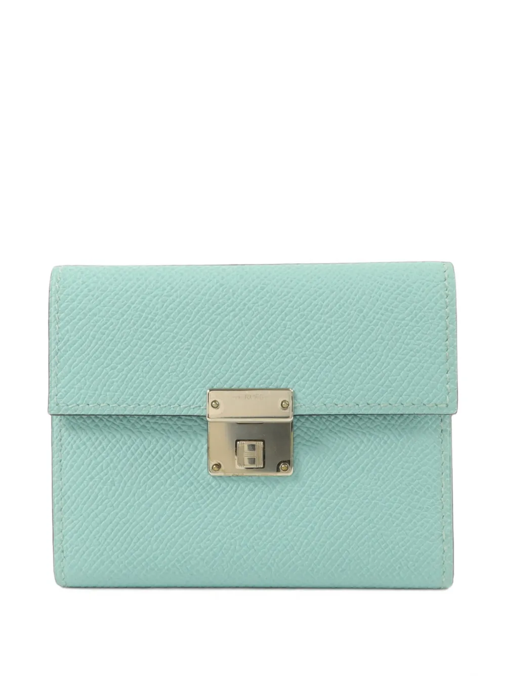 Hermès Pre-Owned Clic 12 card holder - Blu