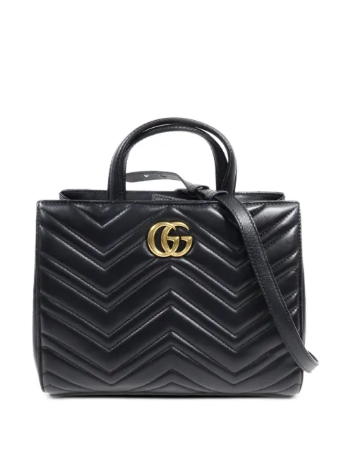 Gucci Pre-Owned GG 마몽 투웨이 핸드백