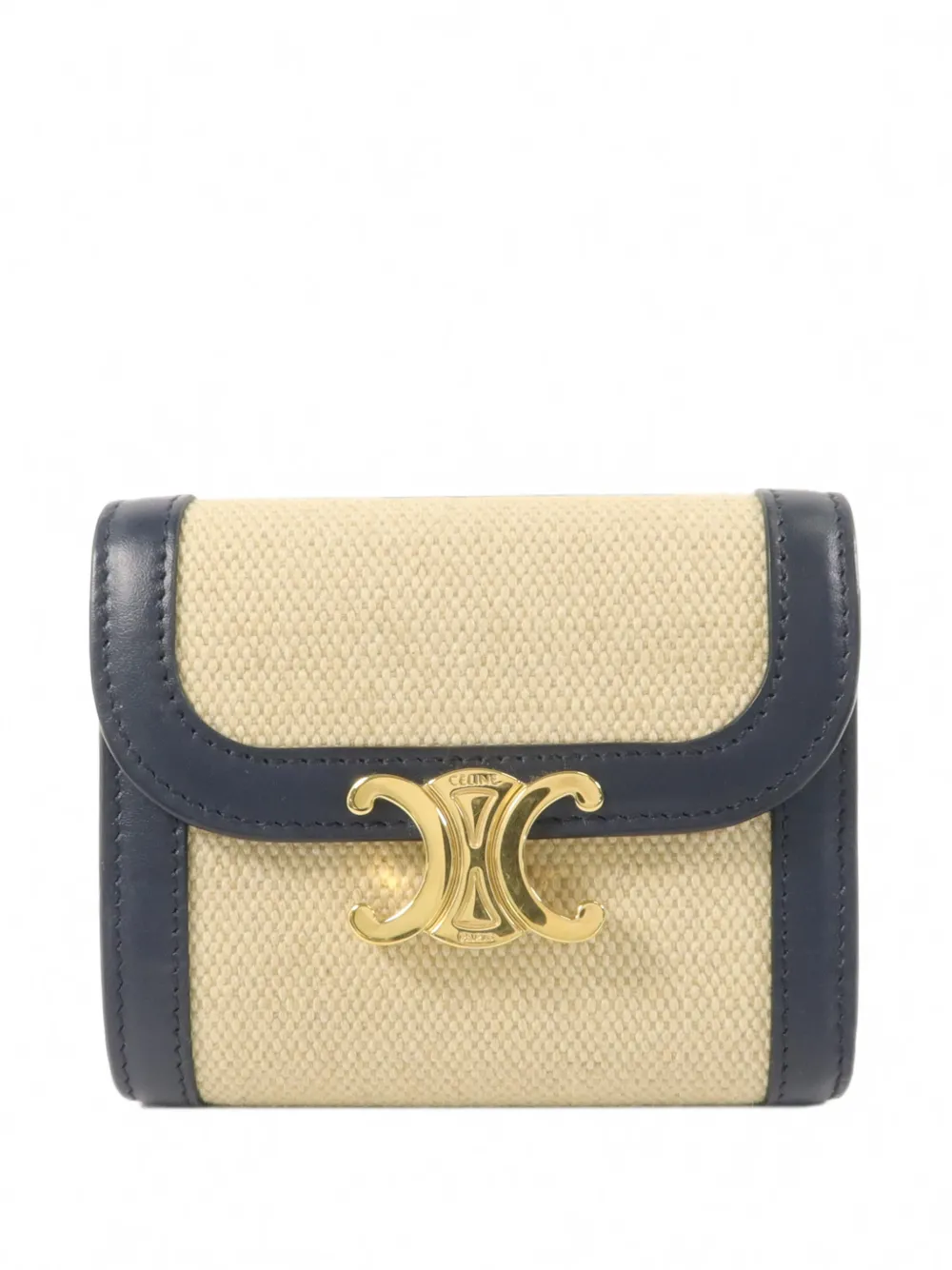 Celine Pre-Owned Triomphe Trifold wallet - Toni neutri