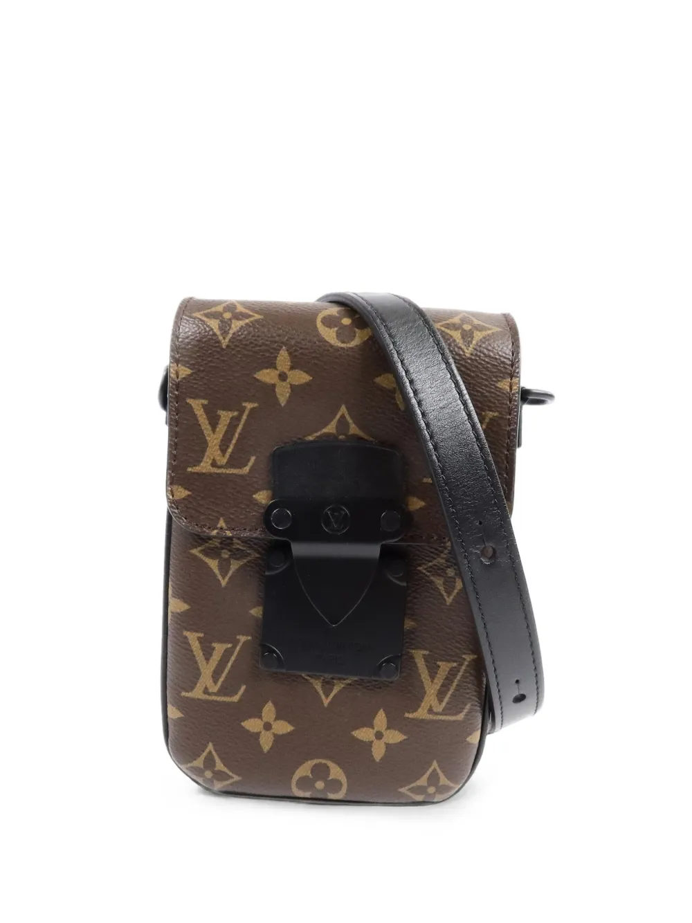 Louis Vuitton Pre-Owned Monogram Macassar S-Lock shoulder bag - Marrone