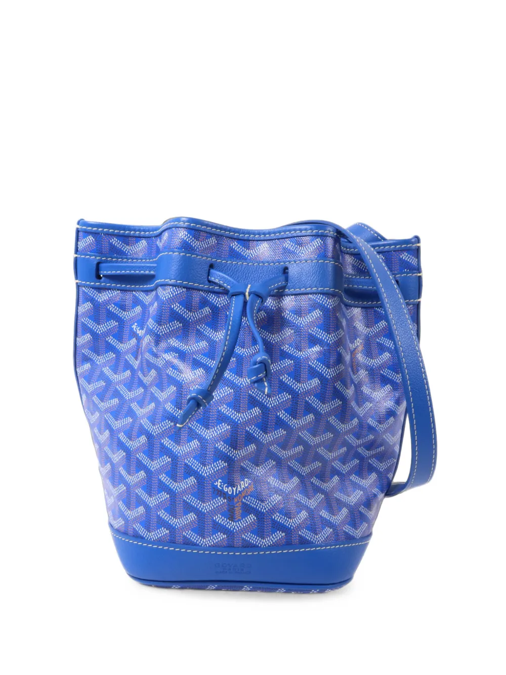 Goyard Pre-Owned PM Petit Flot bucket bag - Blu