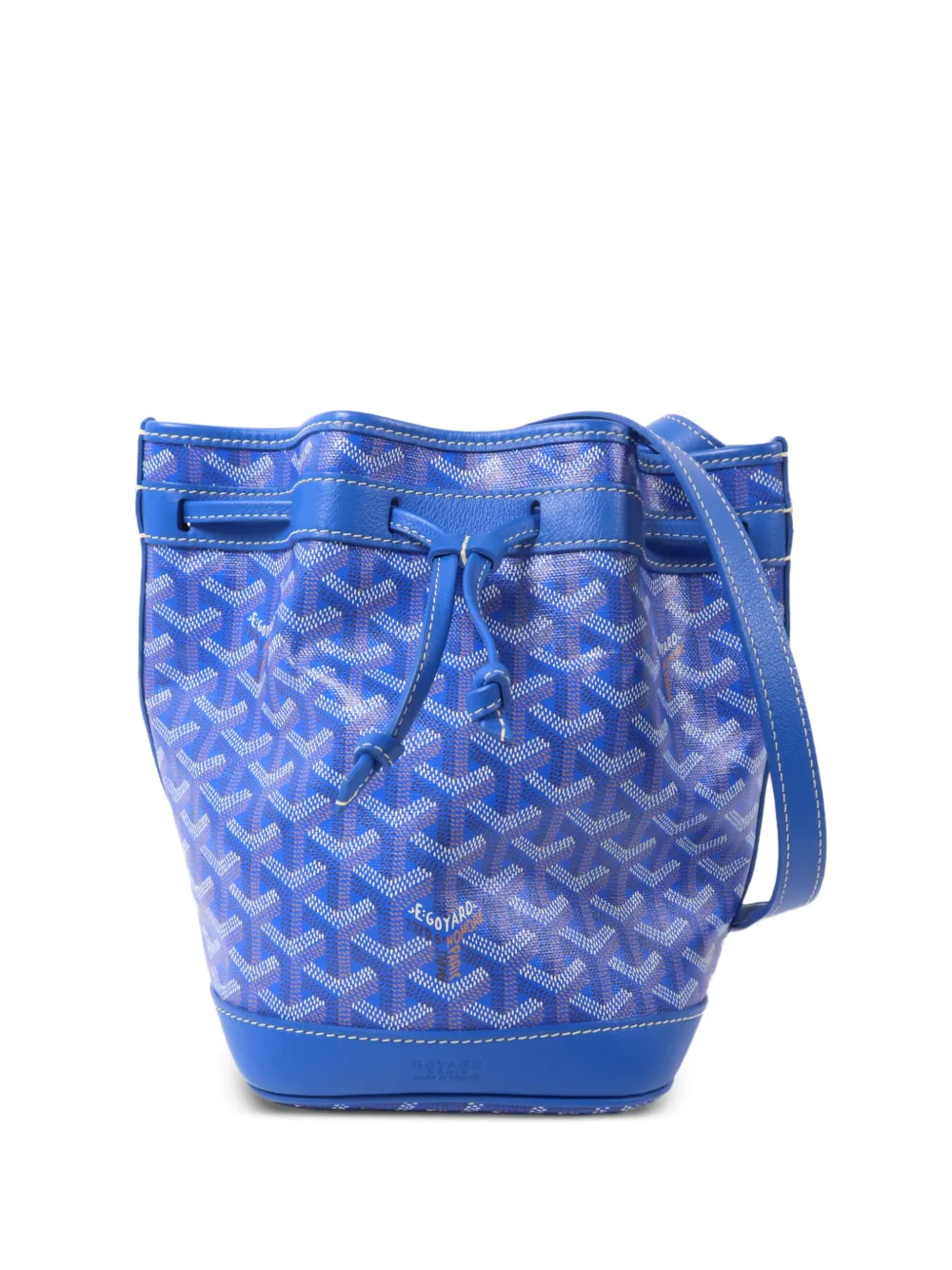 Goyard Pre-Owned PM Petit Flot bucket bag - Blu