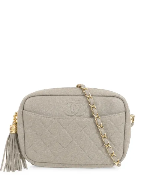 CHANEL Pre-Owned CC tassel Camera shoulder bag