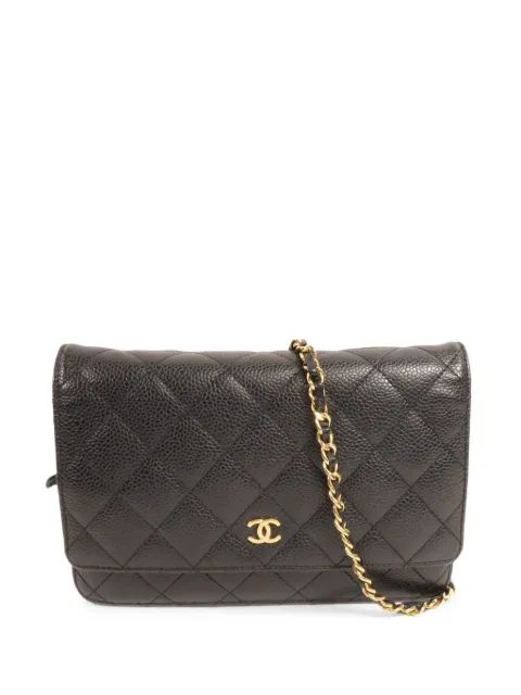 CHANEL Pre-Owned quilted Wallet On Chain shoulder bag