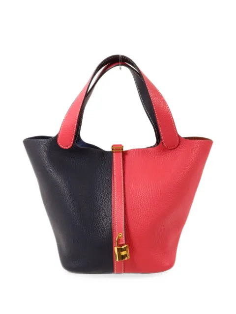 Hermès Pre-Owned 2019 MM Picotin bucket tote bag