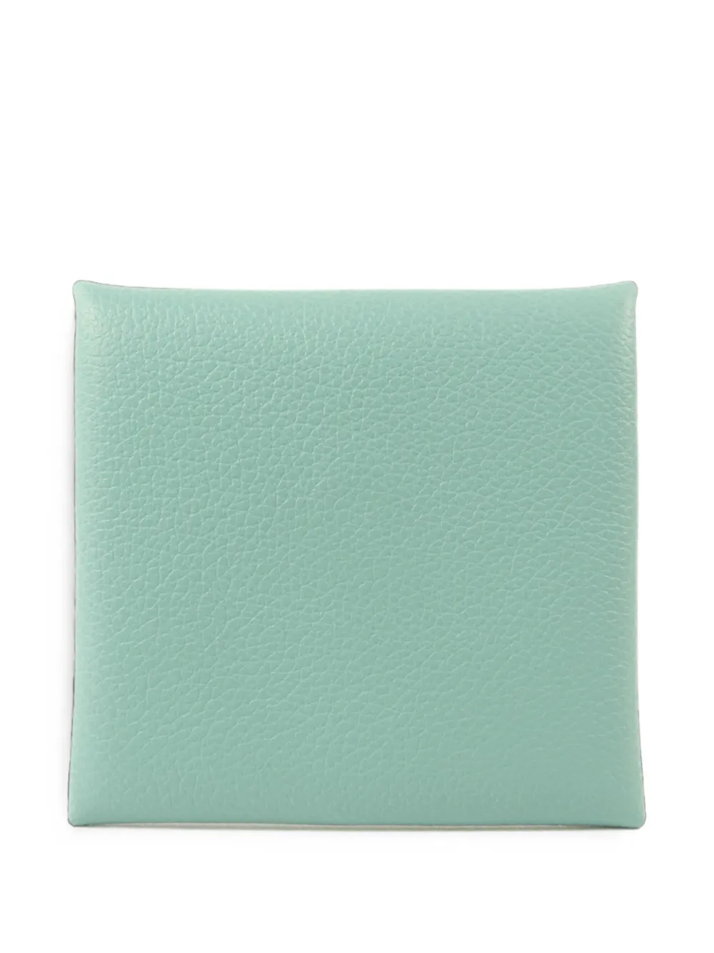 Hermès Pre-Owned 2019 Bastia Evercolor leather coin purse - Blu