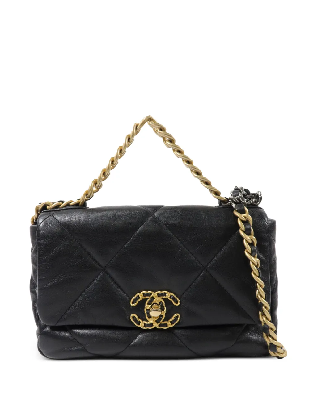 CHANEL Pre-Owned small Chanel 19 two-way shoulder bag - Nero