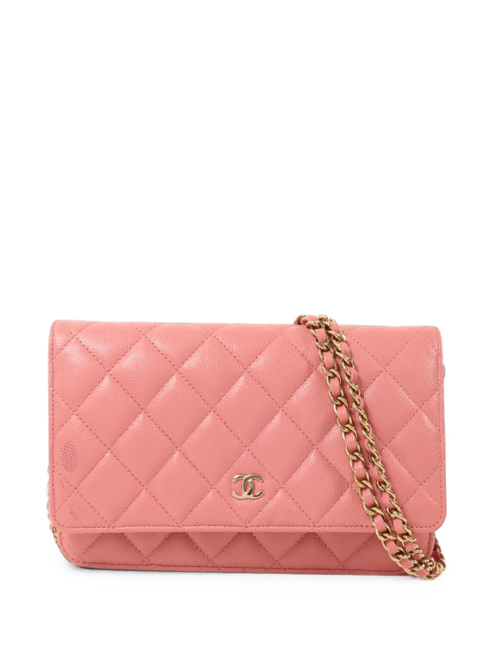 CHANEL Pre-Owned Wallet on Chain CC wallet - Rosa