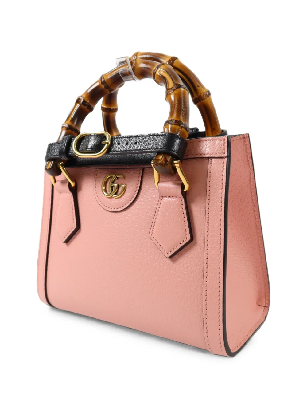 Gucci Pre-Owned Diana bamboo tote bag - Rosa
