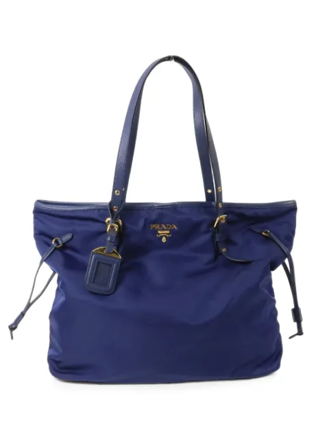 Prada Pre-Owned buckle-detail tote bag