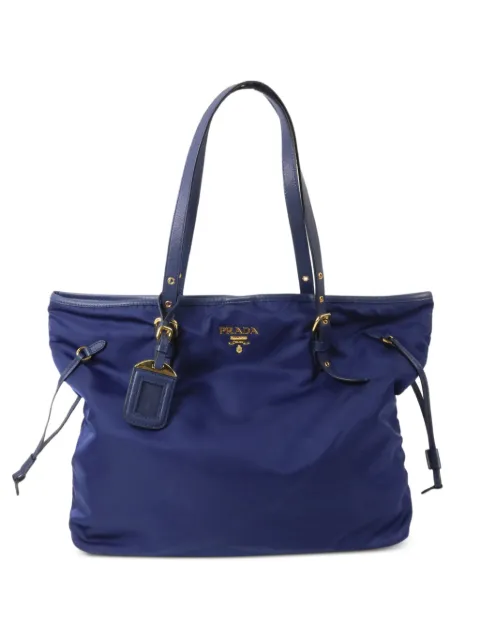 Prada Pre-Owned buckle-detail tote bag