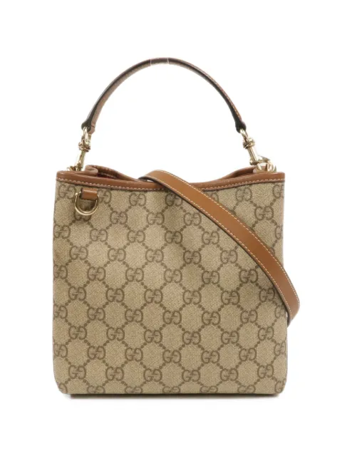 Gucci Pre-Owned GG Supreme bucket bag