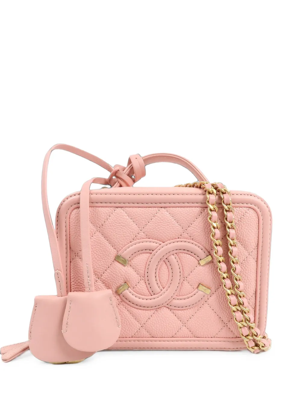 CHANEL Pre-Owned CC Vanity Case shoulder bag - Pink