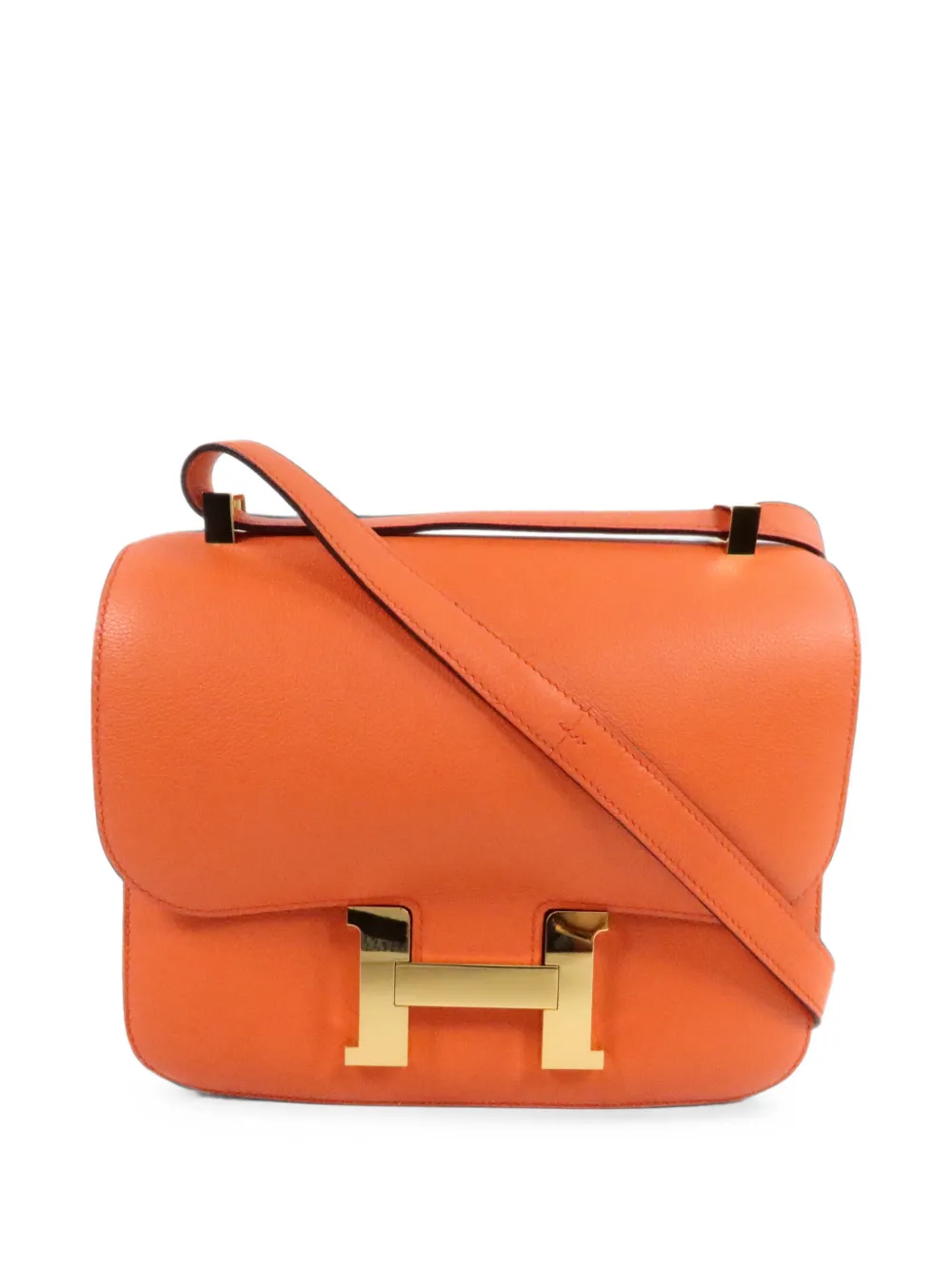 Hermès Pre-Owned 24 Constance shoulder bag - Arancione