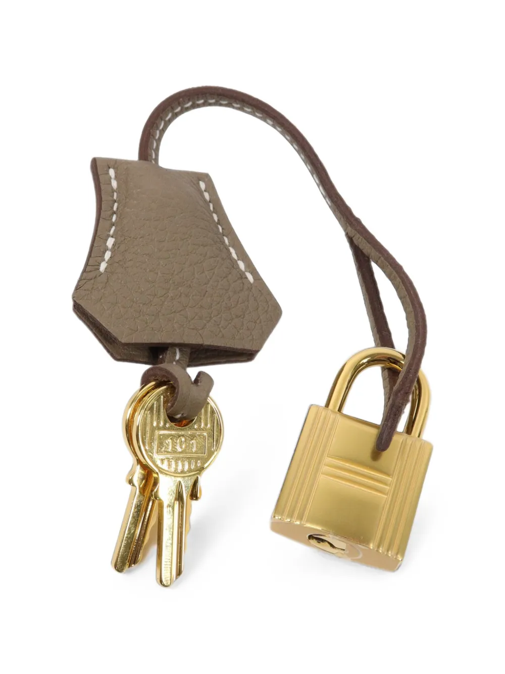 Hermès Pre-Owned 25 Birkin Togo handtas Beige