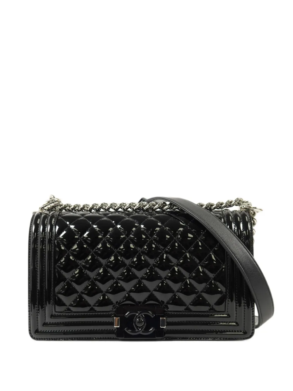 CHANEL Pre-Owned 25 Boy quilted shoulder bag - Nero