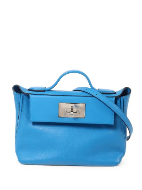 Hermès Pre-Owned 2021 mini 24/24 leather tote bag