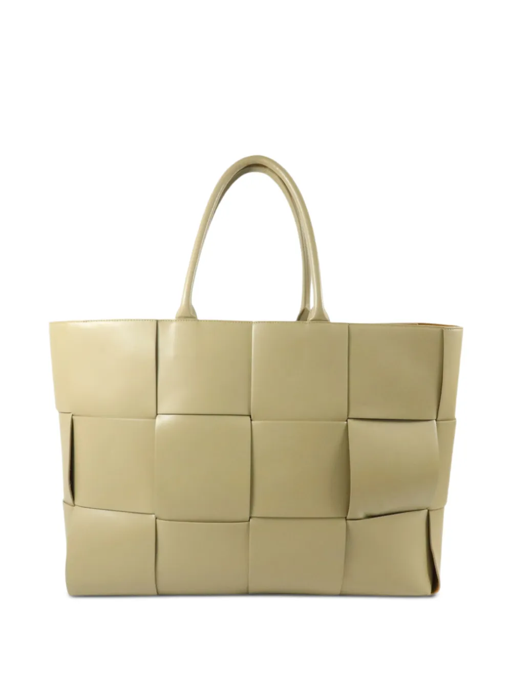 Bottega Veneta Pre-Owned Arco Intrecciato Tote Bag - Gelb
