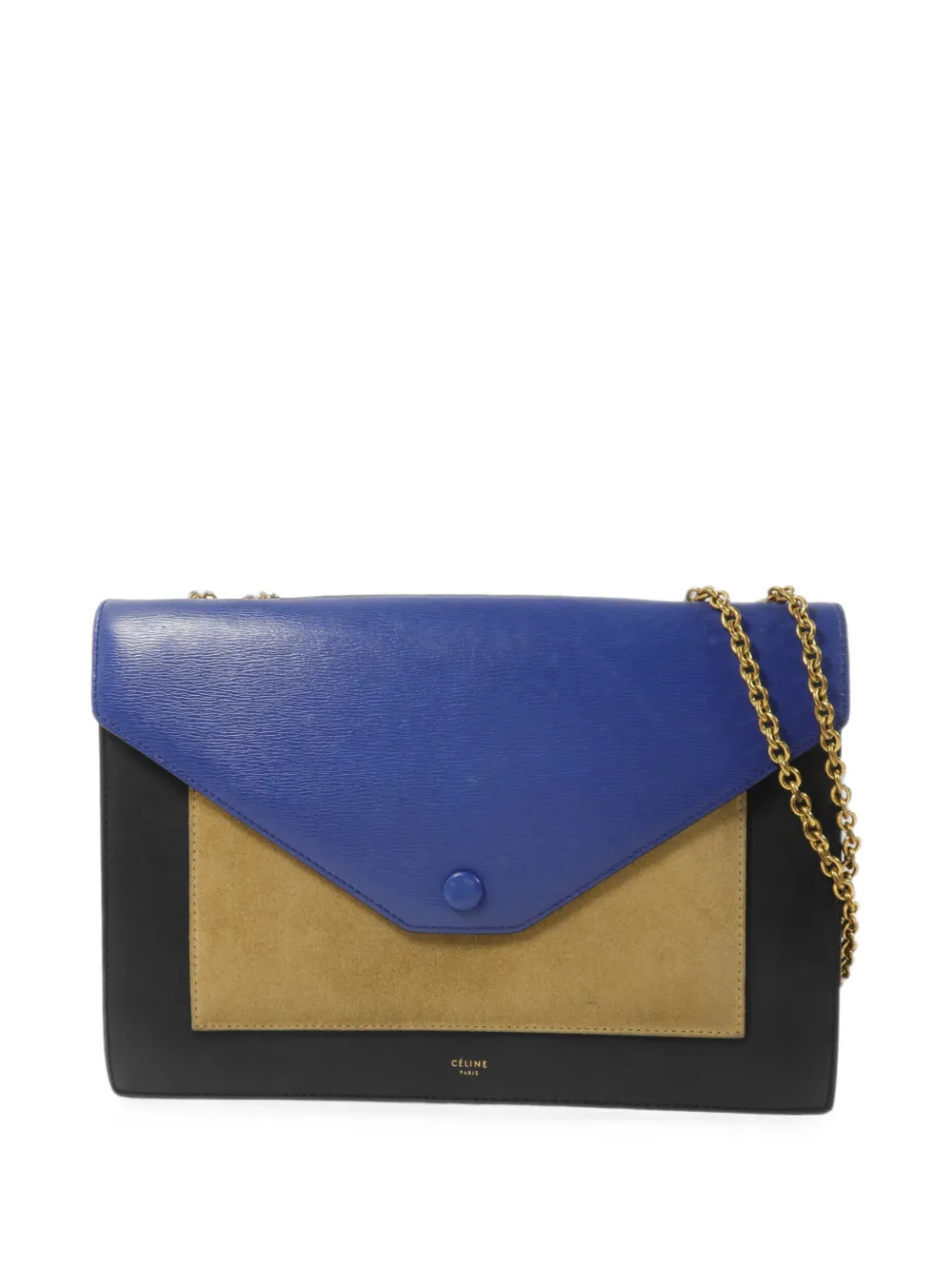 Celine Pre-Owned Pocket flap shoulder bag - Nero