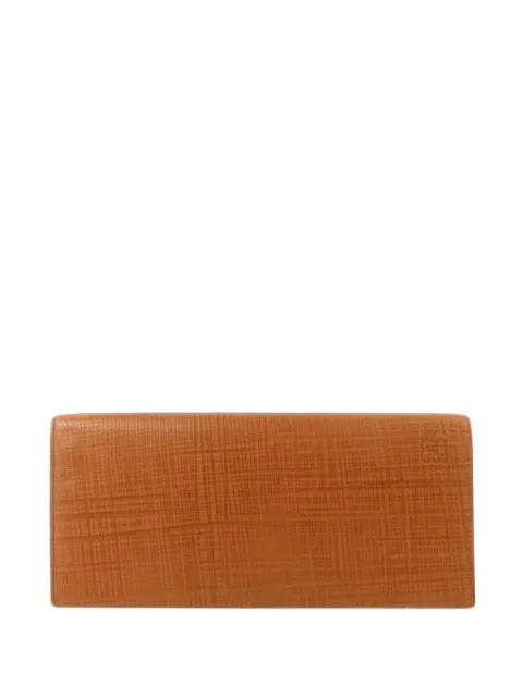 Loewe Pre-Owned bifold textured wallet