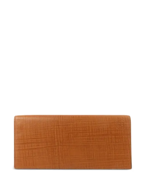 Loewe Pre-Owned bifold textured wallet